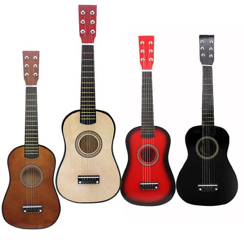 跨境批发指南 21寸多色木制小吉他——儿童初学弹奏的理想选择